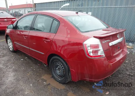 2012 Nissan Sentra 2.0 S из США, поврежденный, VIN 3N1AB6AP9CL782953